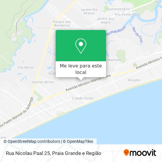 Rua Nicolau Paal 25 mapa