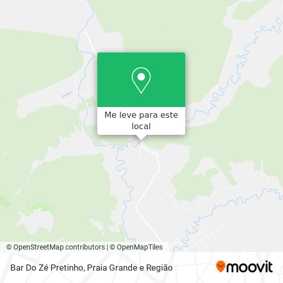 Bar Do Zé Pretinho mapa