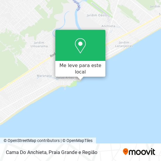 Cama Do Anchieta mapa