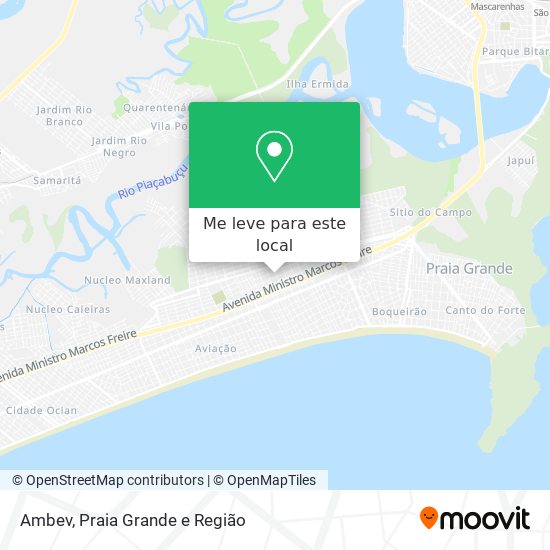 Ambev mapa