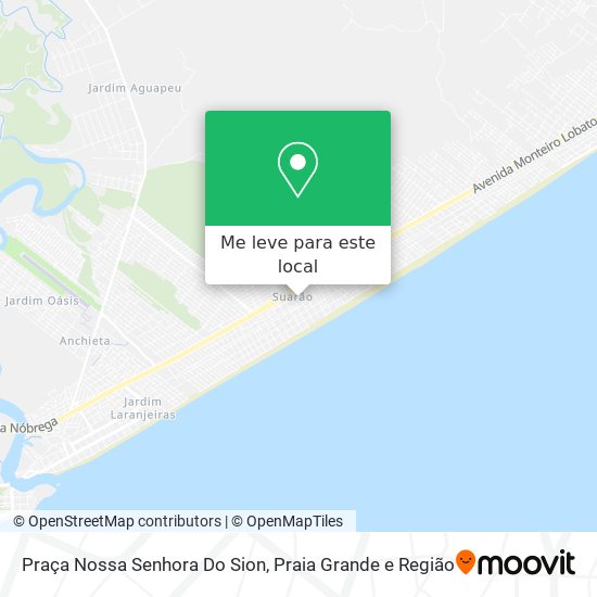 Praça Nossa Senhora Do Sion mapa