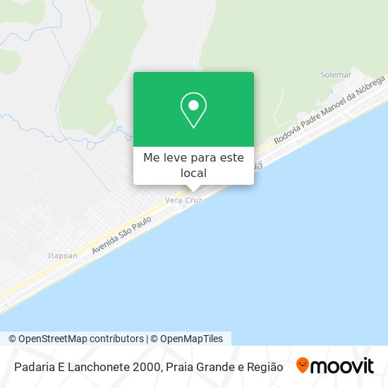 Padaria E Lanchonete 2000 mapa