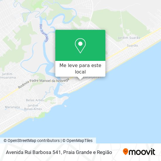Avenida Rui Barbosa 541 mapa
