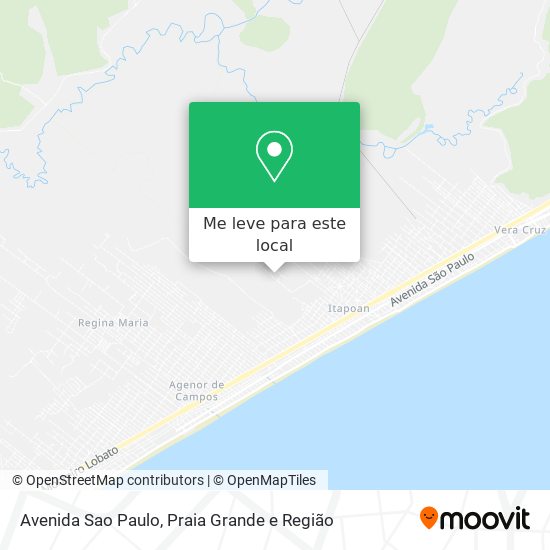 Avenida Sao Paulo mapa
