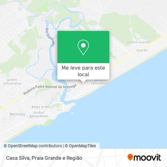 Casa Silva mapa