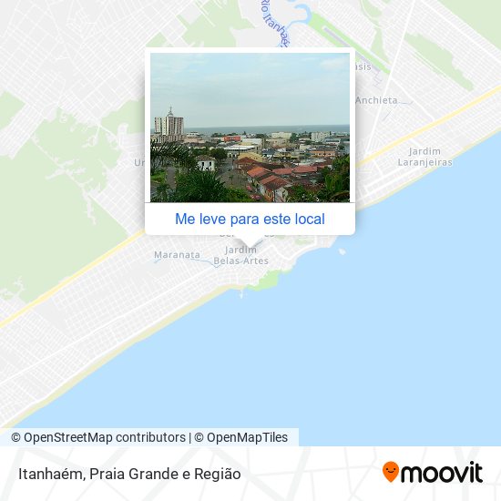 Itanhaém mapa