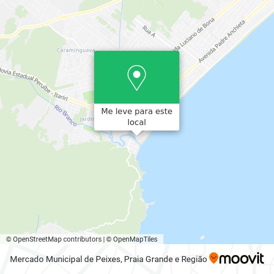 Mercado Municipal de Peixes mapa