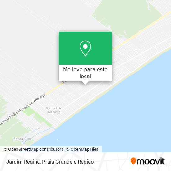 Jardim Regina mapa