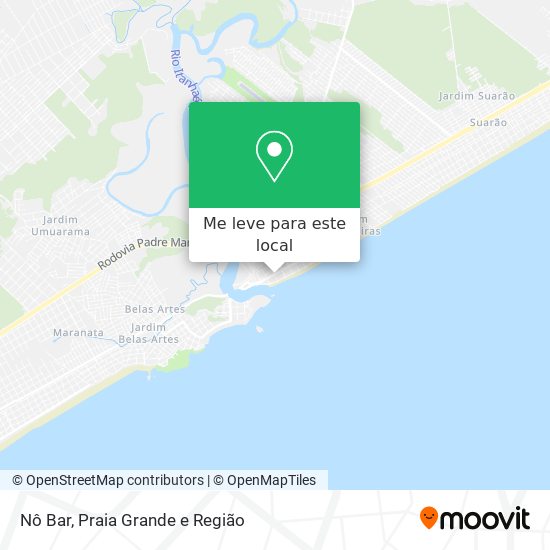 Nô Bar mapa