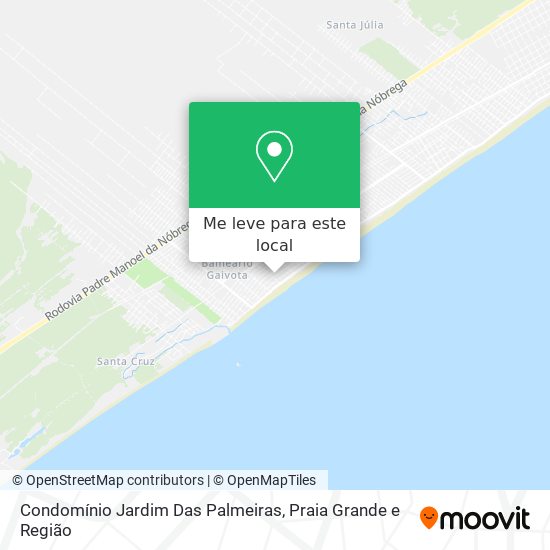 Condomínio Jardim Das Palmeiras mapa