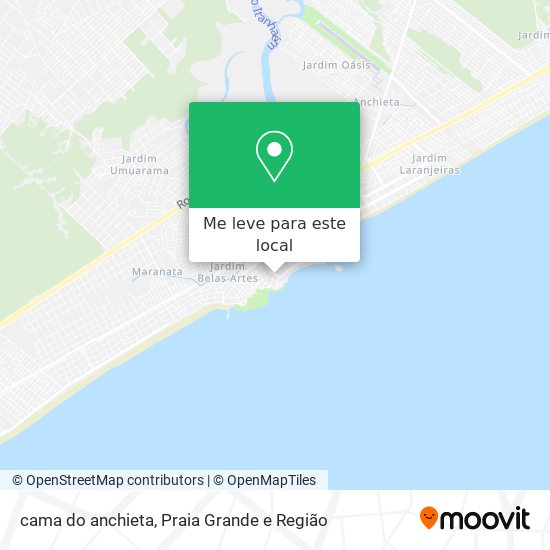 cama do anchieta mapa