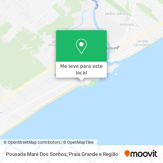 Pousada Maré Dos Sonhos mapa