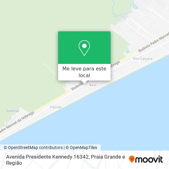 Avenida Presidente Kennedy 16342 mapa
