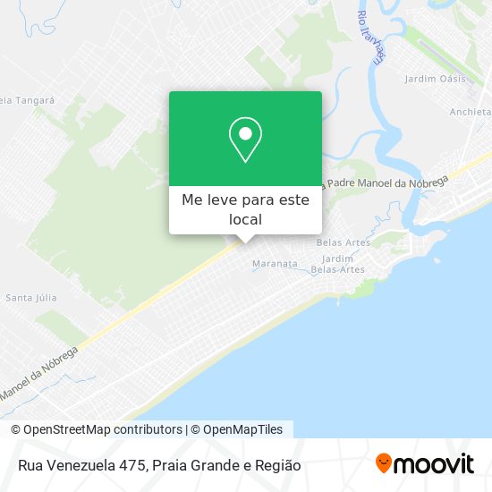 Rua Venezuela 475 mapa