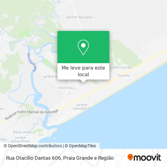 Rua Otacílio Dantas 606 mapa