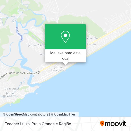 Teacher Luiza mapa