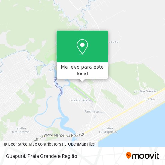 Guapurá mapa