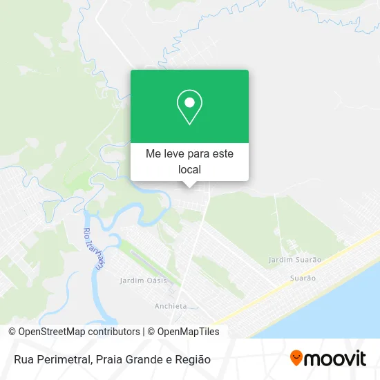 Rua Perimetral mapa