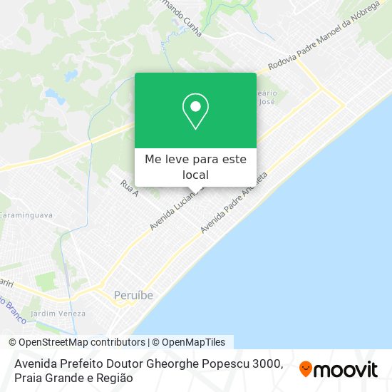 Avenida Prefeito Doutor Gheorghe Popescu 3000 mapa