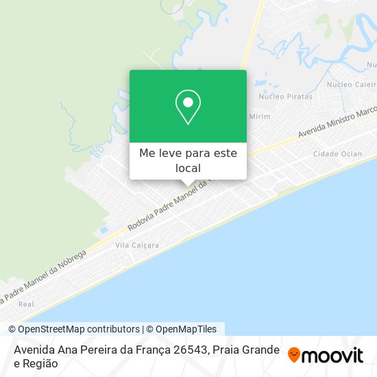 Avenida Ana Pereira da França 26543 mapa