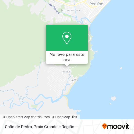 Chão de Pedra mapa