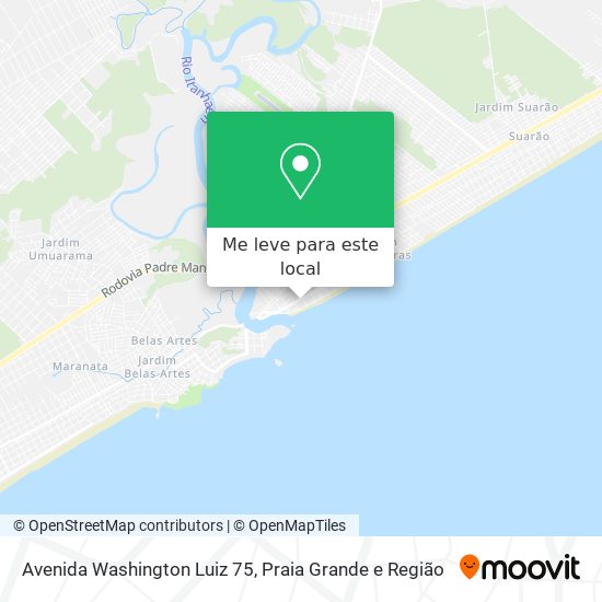 Avenida Washington Luiz 75 mapa