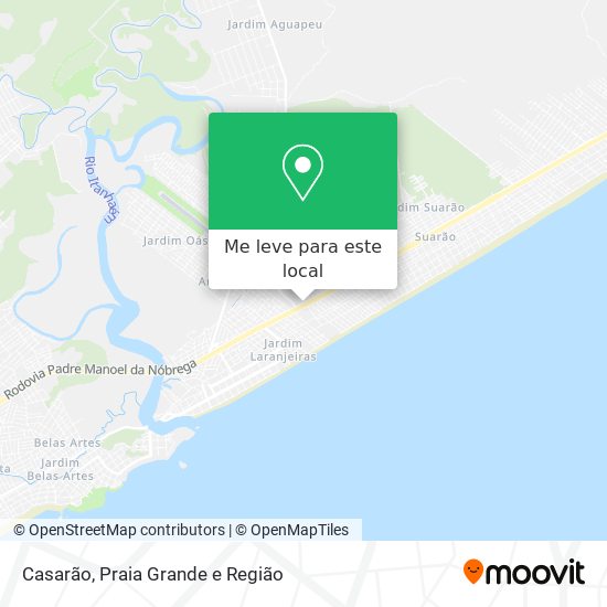 Casarão mapa