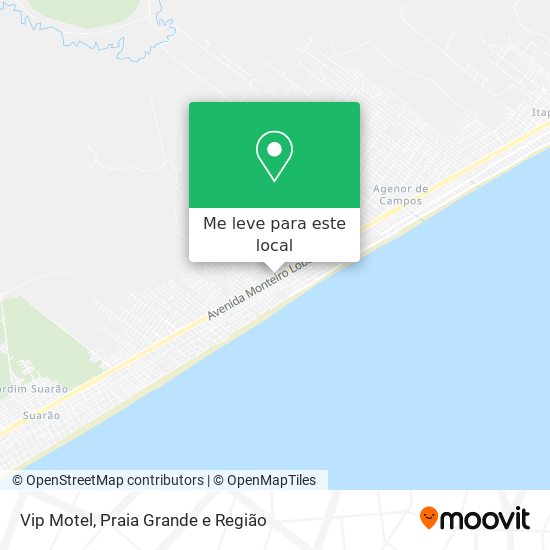 Vip Motel mapa
