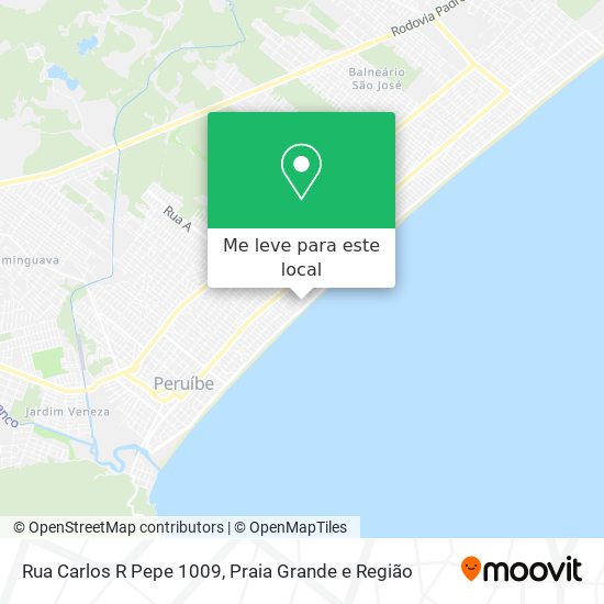 Rua Carlos R Pepe 1009 mapa
