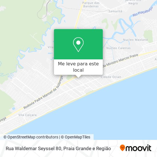 Rua Waldemar Seyssel 80 mapa