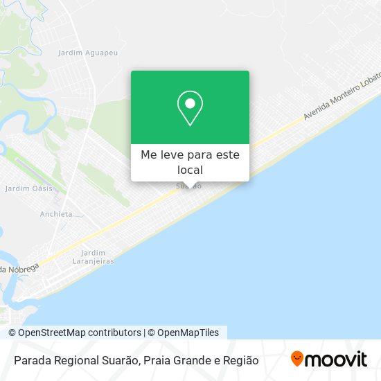 Parada Regional Suarão mapa