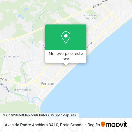 Avenida Padre Anchieta 3410 mapa