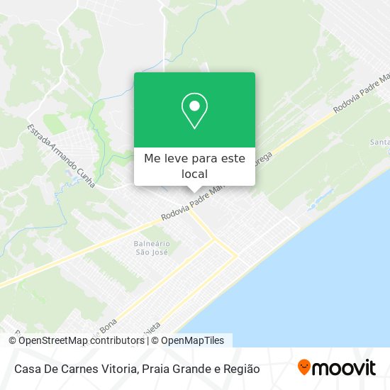 Casa De Carnes Vitoria mapa