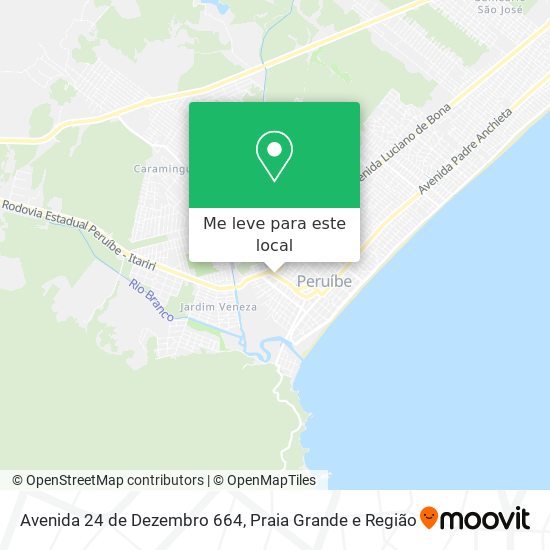 Avenida 24 de Dezembro 664 mapa
