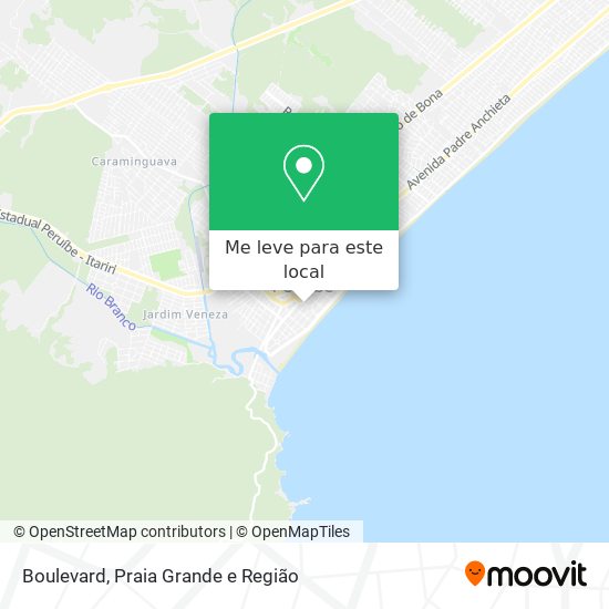 Boulevard mapa