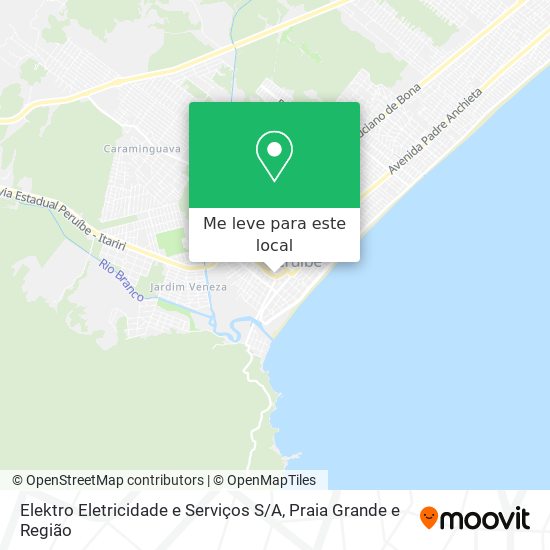 Elektro Eletricidade e Serviços S / A mapa