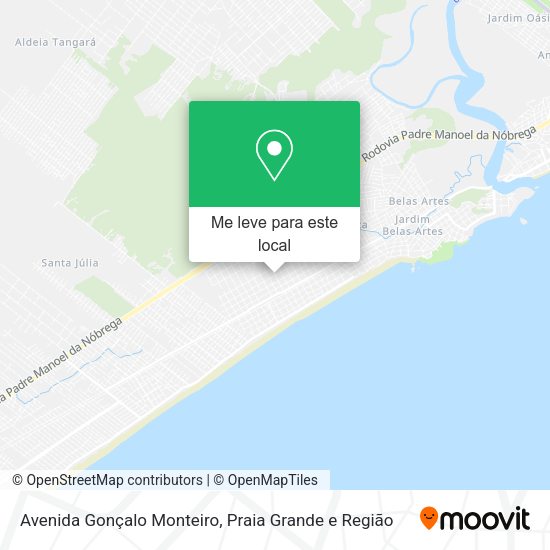 Avenida Gonçalo Monteiro mapa