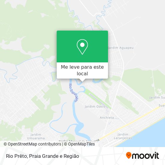 Rio Prêto mapa