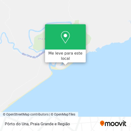 Pôrto do Una mapa