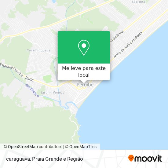 caraguava mapa