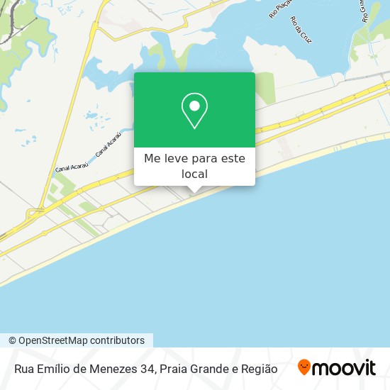 Rua Emílio de Menezes 34 mapa