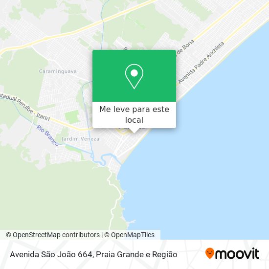 Avenida São João 664 mapa