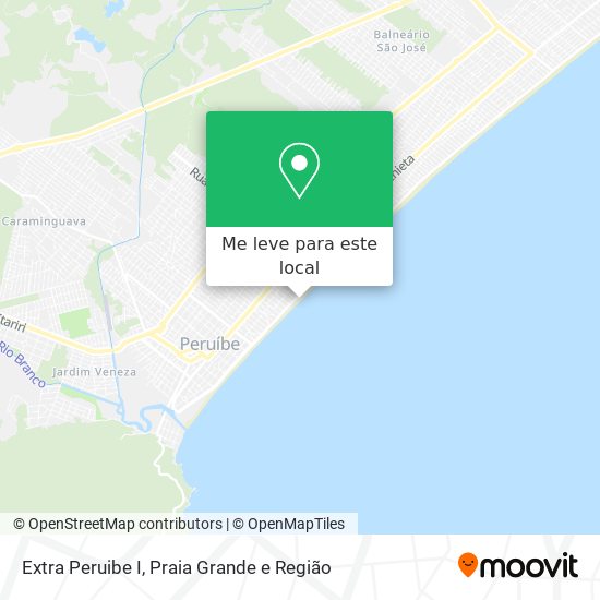 Extra Peruibe I mapa