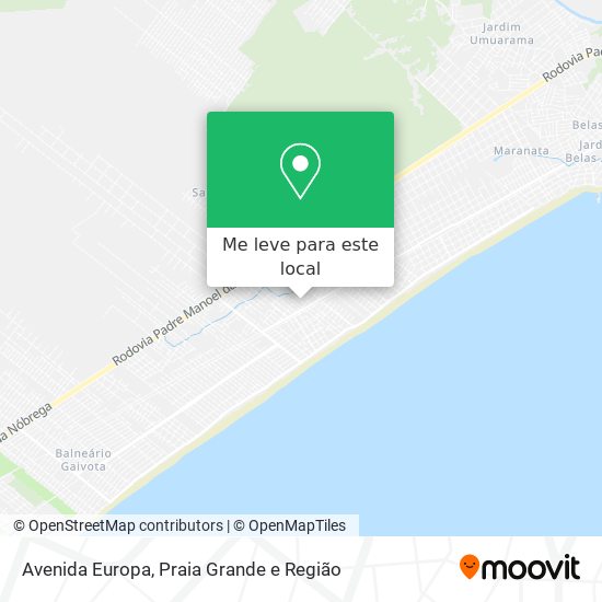 Avenida Europa mapa