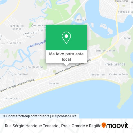 Rua Sérgio Henrique Tessariol mapa