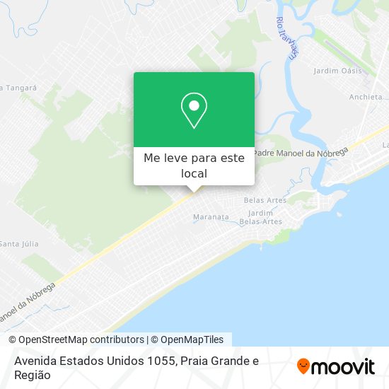 Avenida Estados Unidos 1055 mapa