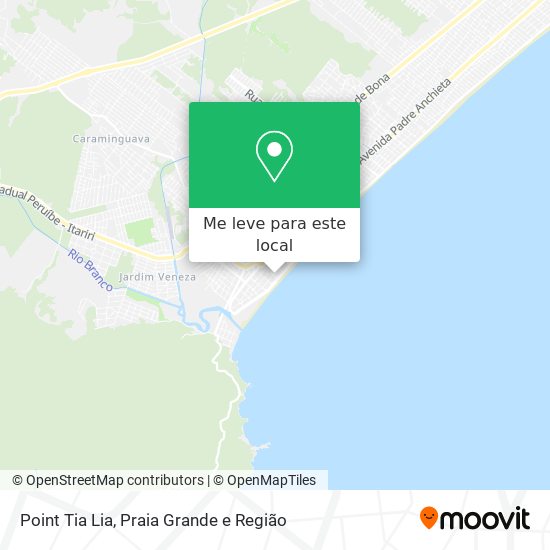 Point Tia Lia mapa
