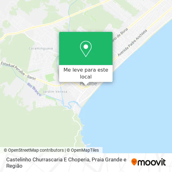 Castelinho Churrascaria E Choperia mapa
