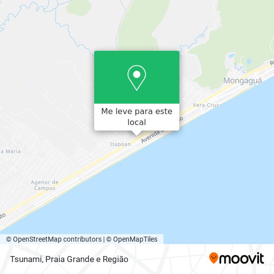 Tsunami mapa