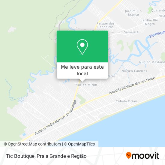 Tic Boutique mapa